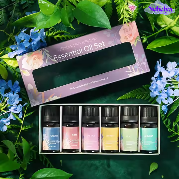 Pack Huiles Essentielles – 6 Fragrances Élégantes