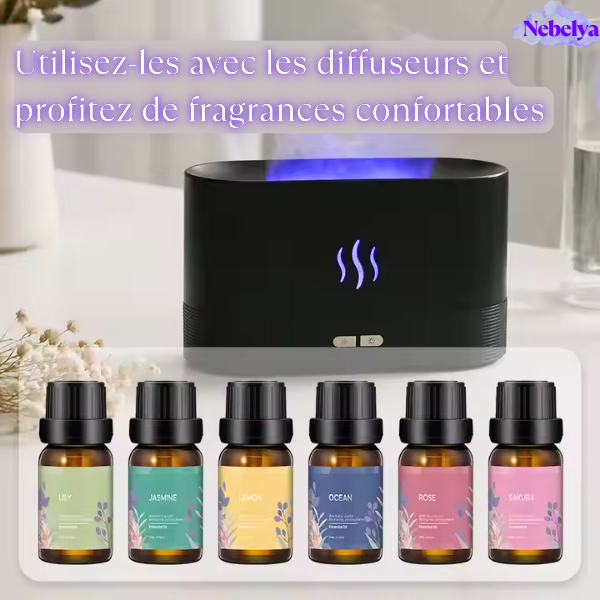 Pack Huiles Essentielles – 6 Fragrances Élégantes